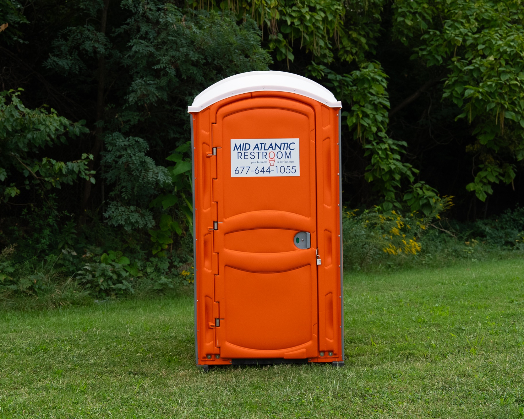 Porta Jon Rack Mid Atlantic Restrooms | Luxury Restroom Trailers for Weddings & Events